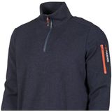 Ivanhoe - Hadar Half Zip Windbreaker - Vest - Blauw - Fijne Merinowol