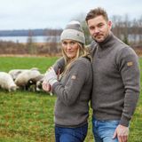 Ivanhoe - NLS Elm - Gebreide Trui - Natural White - 100% Ongeverfde Wol