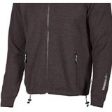 Ivanhoe - Hadar - Vest - Zwart - Merinowol - Volledige Rits