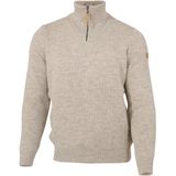 IVANHOE - NLS Elm - Gebreide Trui - Birch - 100% Pure Ongeverfde Wol