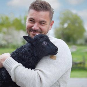 Ivanhoe Pullover NLS Elm Coffee Bean halber Reißverschluss-100% reine ungefärbte Wolle