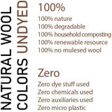 Ivanhoe - NLS Petal - Gebreide Trui - Nutmeg - 100% Ongeverfde Wol