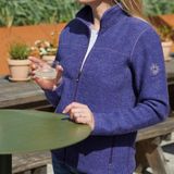 Ivanhoe - Beata - Vest - Paars - Wol