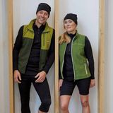 Ivanhoe dames wollen vest Beata Parakeet - Groen