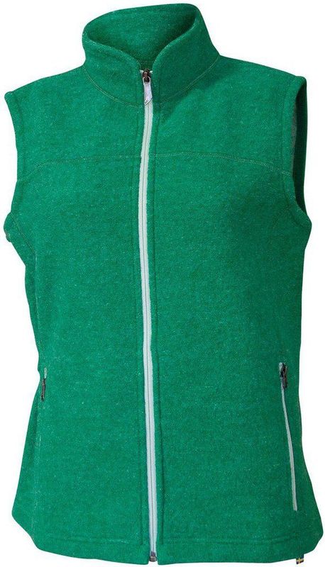Ivanhoe dames wollen vest Beata Parakeet - Groen