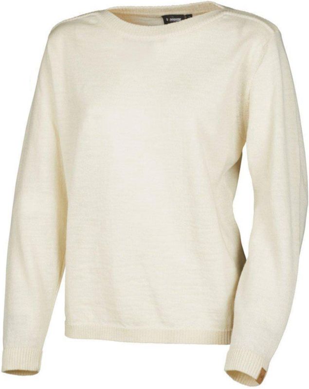 Ivanhoe - NLS Tunabo - Gebreide Trui - Natural White - 100% Zuivere Ongeverfde Wol