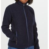 Ivanhoe of Sweden Womens Beata Full Zip Wollen vest (Dames |blauw)
