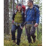 Ivanhoe vest Morel Hood Male voor heren van wol - Ruby Wine - Rood