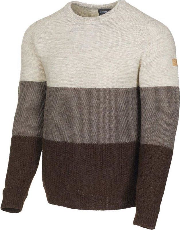 Ivanhoe of Sweden - NLS Larch Crewneck - Wollen Trui - Beige