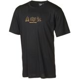 Ivanhoe - UW Ceasar Adventure - T-shirt - Zwart - 100% Extra Fijne Merino Wol