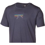 Ivanhoe - Ceasar - T-shirt - Blauw - 100% Extra Fijne Merino Wol