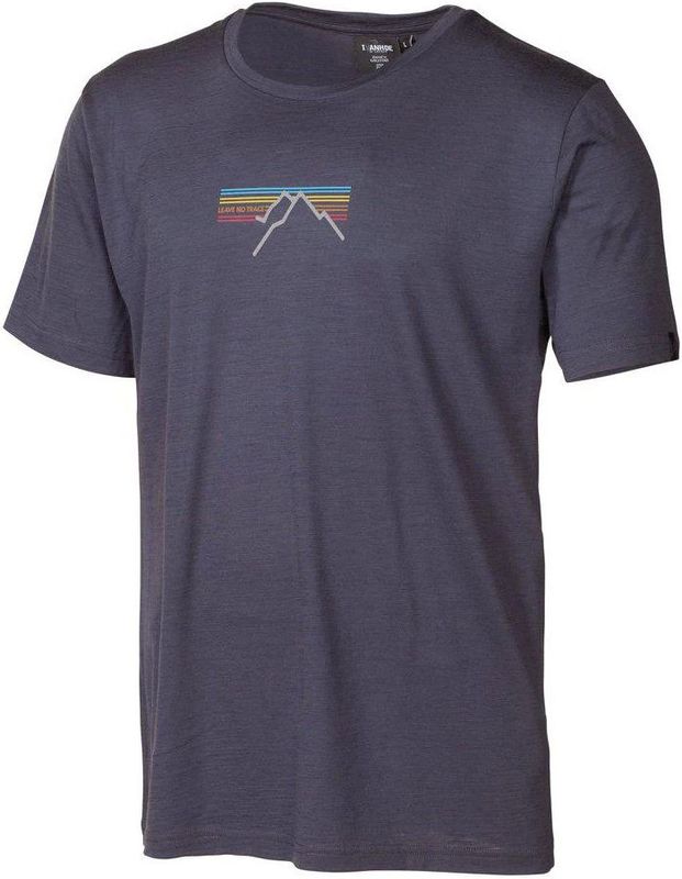 Ivanhoe - Ceasar - T-shirt - Blauw - 100% Extra Fijne Merino Wol