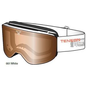 Tenson Vertical Unisex Skibril - Wit