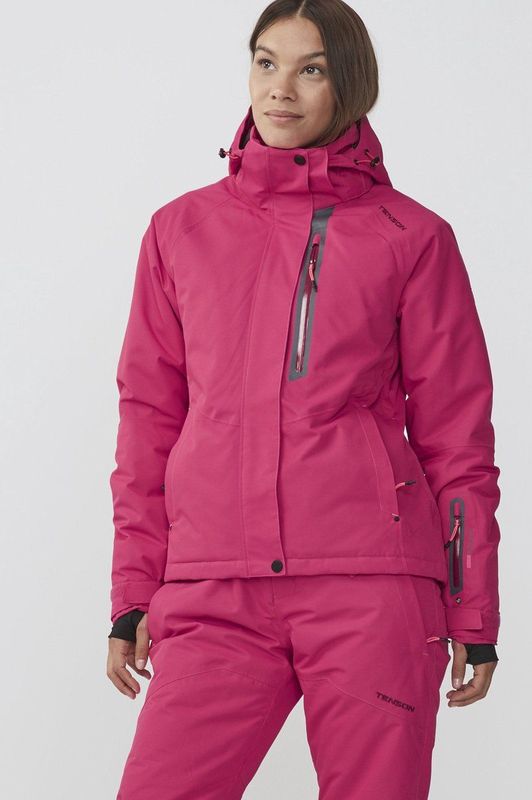 Tenson Ran - Outdoorjas - Dames - Cerise