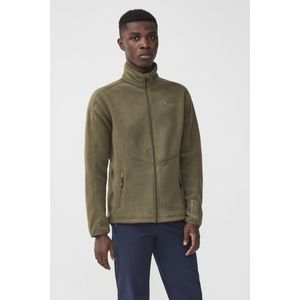 Tenson - Fleece Vest - Olijfgroen - Fleece Materiaal - Wijde Pasvorm