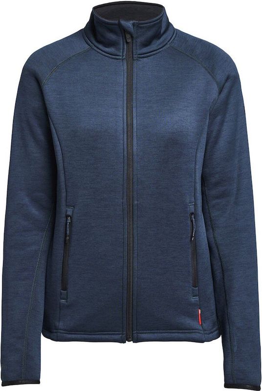 Tenson - Txlite Midlayer Zip - Dames - Donkerblauw - Sneldrogend PowerComfort™-materiaal