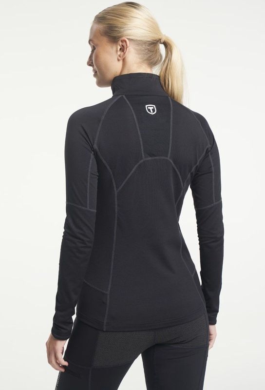 Tenson TXlite Half Zip Ski Pully Dames Zwart