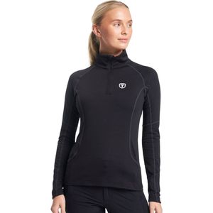 Tenson TXlite Half Zip Ski Pully Dames Zwart
