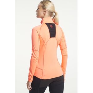Tenson TXLite Half Zip skipully dames koraalrood