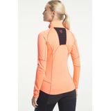 Tenson TXLite Half Zip skipully dames koraalrood
