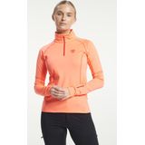Tenson TXLite Half Zip skipully dames koraalrood