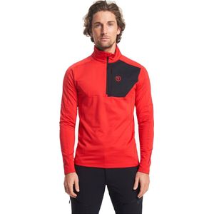 Tenson Txlite Half Zip - Heren Lange rits fleece - Fiery Red