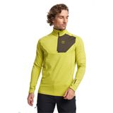 Tenson TXLite Half Zip Skipully Heren Geel