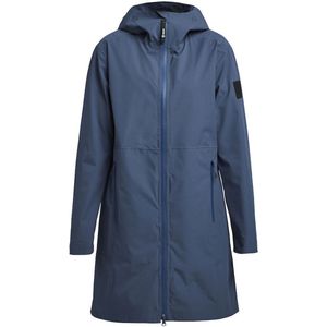 Tenson - Misty Shell Parka - Lange Jas - Blauw - Waterdicht