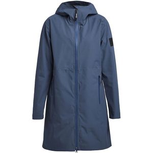 Tenson - Misty Shell Parka - Lange Jas - Blauw - Waterdicht
