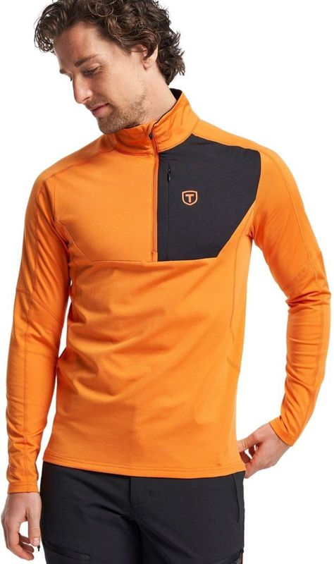 Tenson TXLite Half Zip Skipully Heren Oranje
