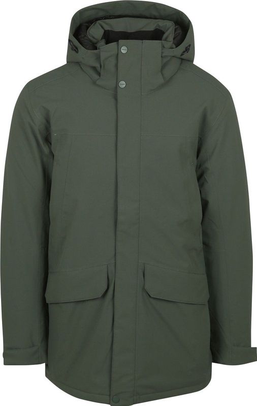 Jas Tenson Men Chris Jacket Coal Green Shell-M