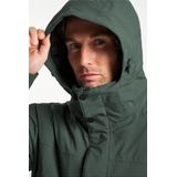 Tenson - Herenjas - Groen - 100% Gerecycled Polyester - Water- en Winddicht