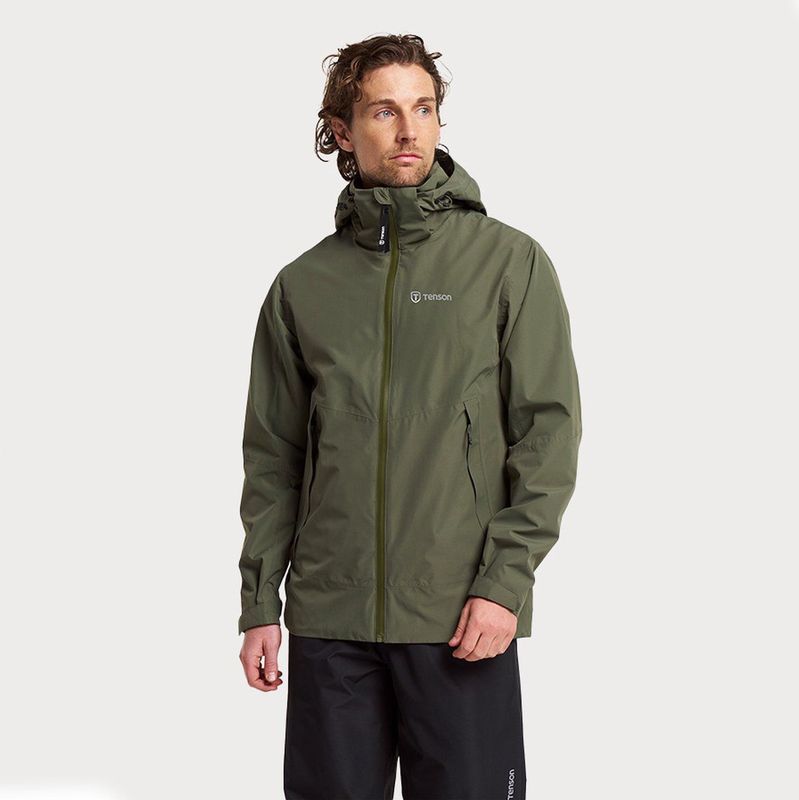 Tenson - Winga - Regenjas - Donkergroen - Polyester