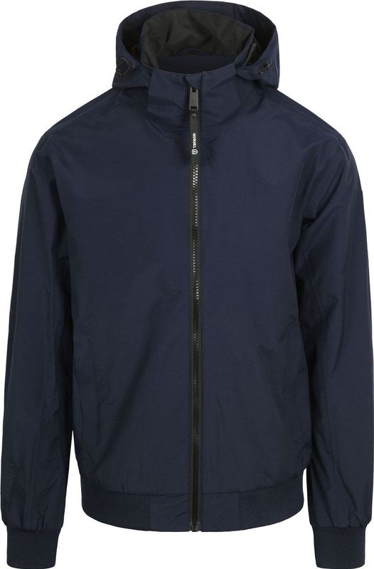 Tenson - Andrew - Zomerjack - Blauw - 55% Polyamide 45% Katoen