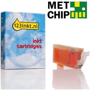 Canon CLI-521Y inktcartridge geel met chip (123inkt huismerk)