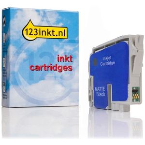 Epson T0348 inktcartridge mat zwart (123inkt huismerk)