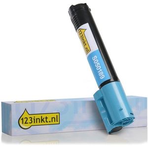 Epson S050189 toner cyaan hoge capaciteit (123inkt huismerk)