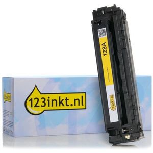 123inkt huismerk vervangt HP 128A (CE322A) toner geel