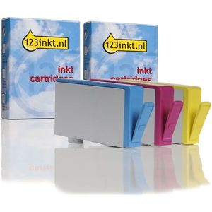 123inkt - HP 920XL - Multipack Cartridges - Cyaan/Magenta/Geel - 14,2 ml per cartridge