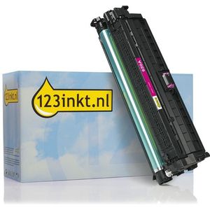 123inkt huismerk vervangt HP 650A (CE273A) toner magenta