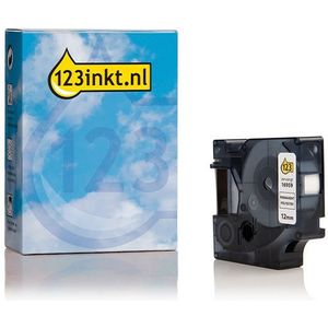 Dymo S0718060 / 16959 tape permanent polyester 12 mm (123inkt huismerk)