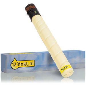 Konica Minolta TN-512Y (A33K252) toner geel (123inkt huismerk)