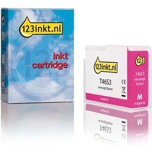 Epson T46S3 inktcartridge magenta (123inkt huismerk)