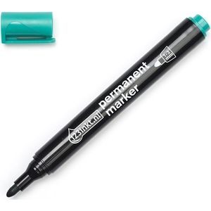 123inkt permanent marker groen (2,5 mm rond)