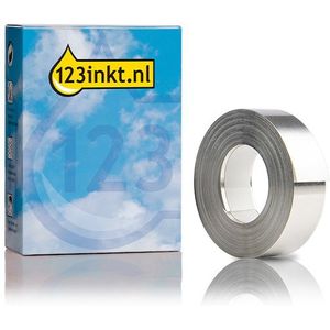 Dymo S0720180 / 35800 Rhino aluminium tape zelfklevend zilver 12 mm (123inkt huismerk)