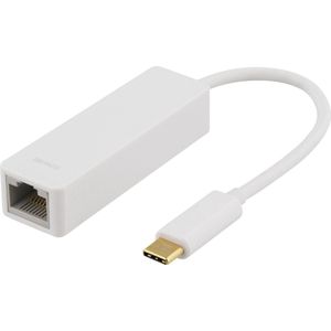 Deltaco - USBC-GIGA1 - Netwerkadapter - Zwart - USB Type-C - RJ45