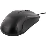Deltaco - MS-711 - Muis - Zwart - Bedraad - Ergonomisch Ontwerp