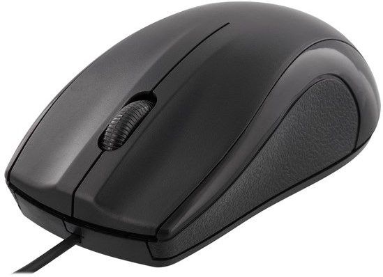 Deltaco - MS-711 - Muis - Zwart - Bedraad - Ergonomisch Ontwerp