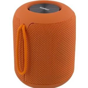 Streetz Waterdichte Bluetooth luidspreker CM757 (Oranje) TWS, 2x5W, IPX5 (18 h, Oplaadbare batterij), Bluetooth luidspreker, Oranje