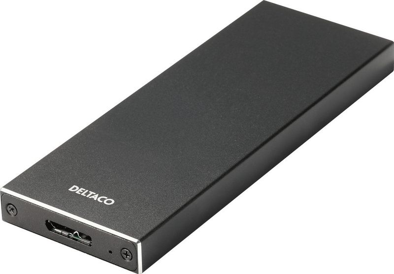 Deltaco MAP-K16N Externe SSD Behuizing - M.2 - Zwart